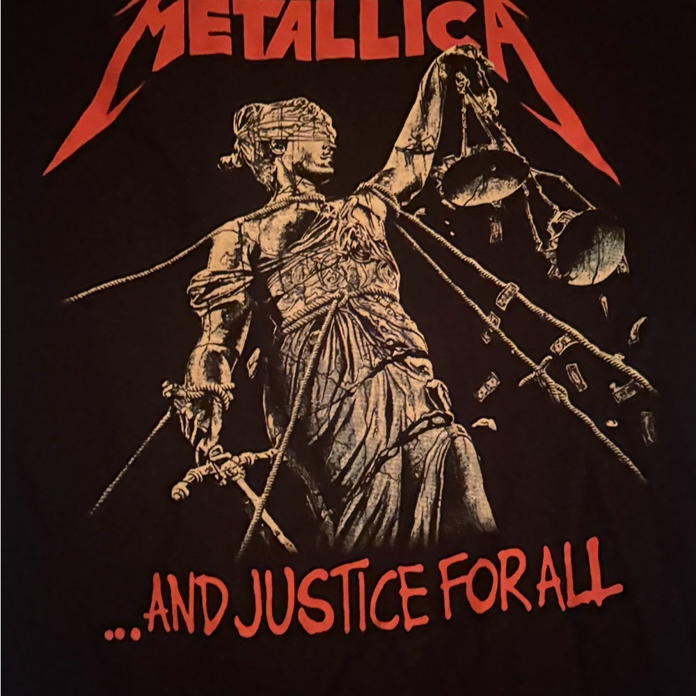 Metallica Black Graphic T-Shirt